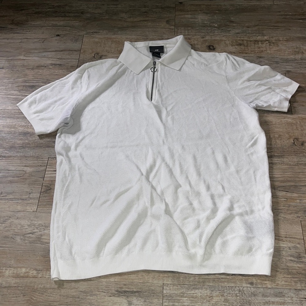 Polo Shirt With Zipper